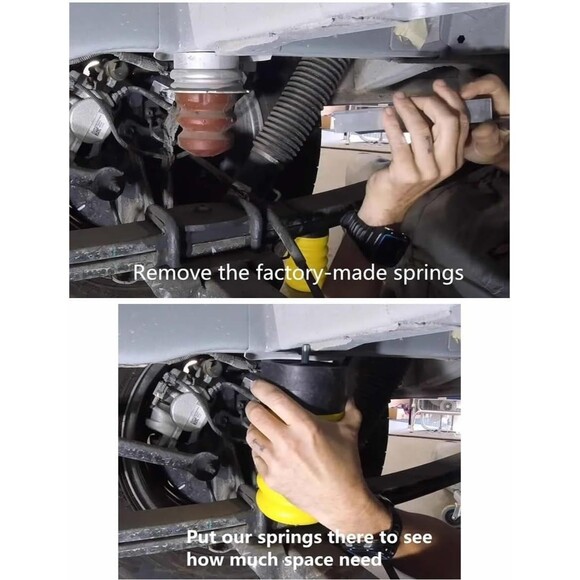 SSR-313-54 Suspension Air Helper Spring Kit Replacement for Ram ProMaster 1500/2 - Picture 4 of 10